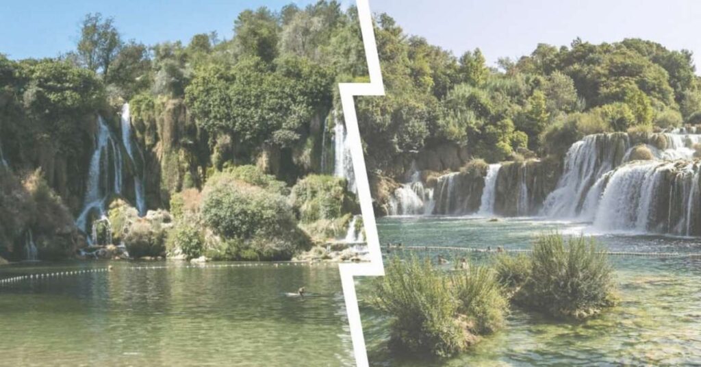 Plitvice Lakes vs Krka Waterfall